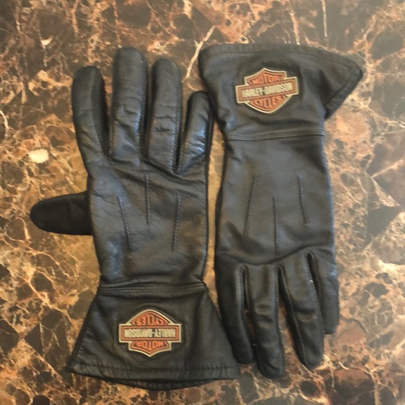 Harley-Davidson Other - Men’s medium Leather Harley Davidson riding gloves